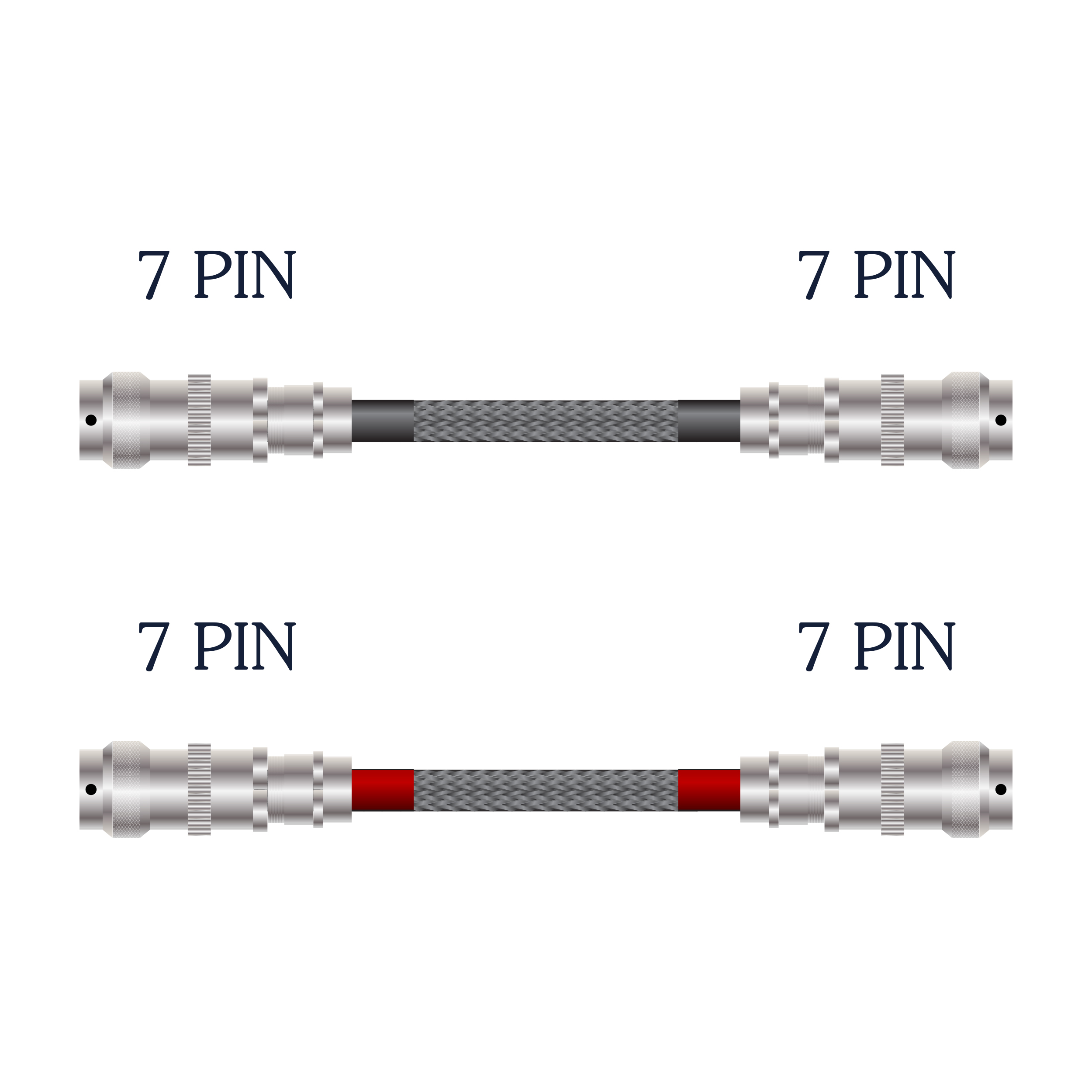 <p align="center">Tyr 2 Specialty 7 Pin / 7 Pin Cable Pair Cable</p>